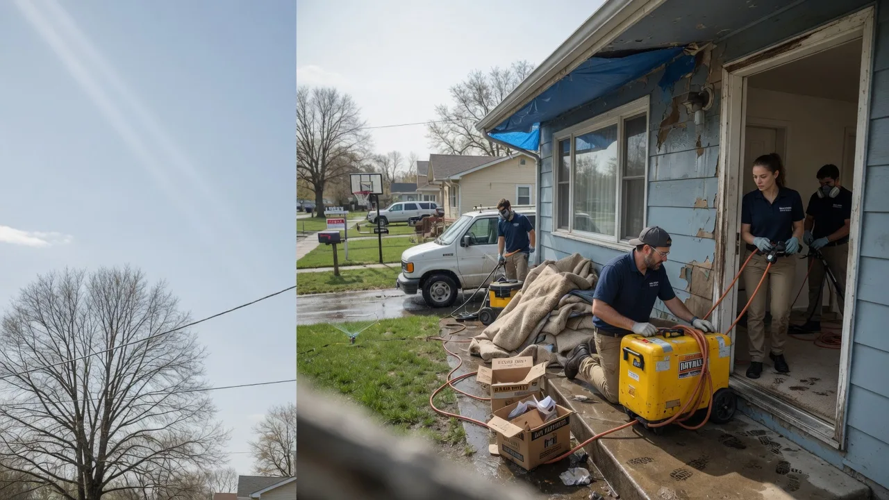 Basement Flood Cleanup in Bowmanstown, PA near me